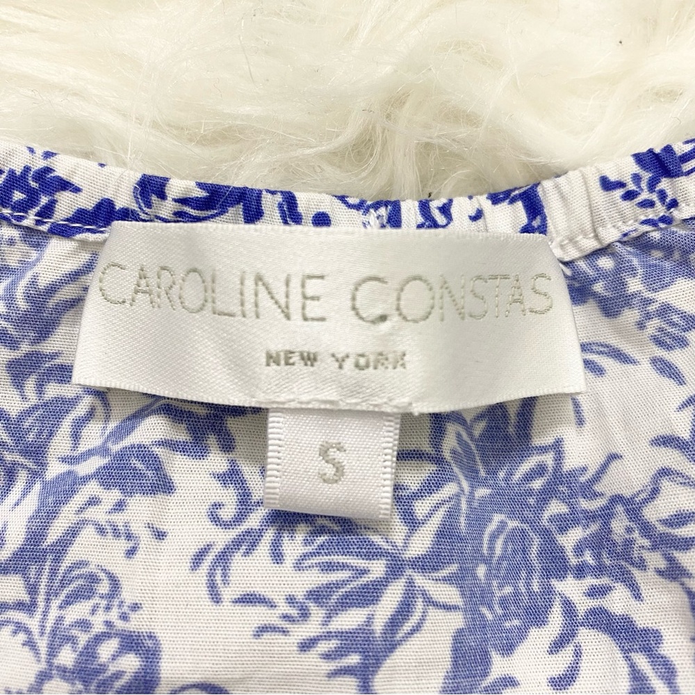 CAROLINE CONSTAS Long Sleeve Floral Blouse - Picture 4 of 7